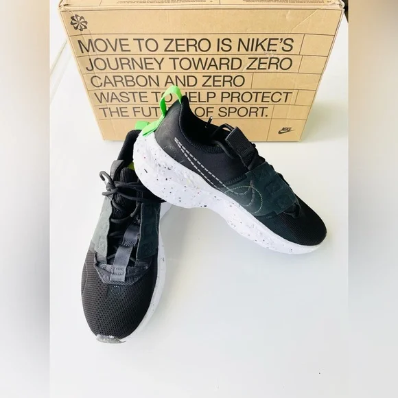 NIB wmns Nke Crater Impact, black off noir, sz 8, orig $155 - Picture 4 of 16
